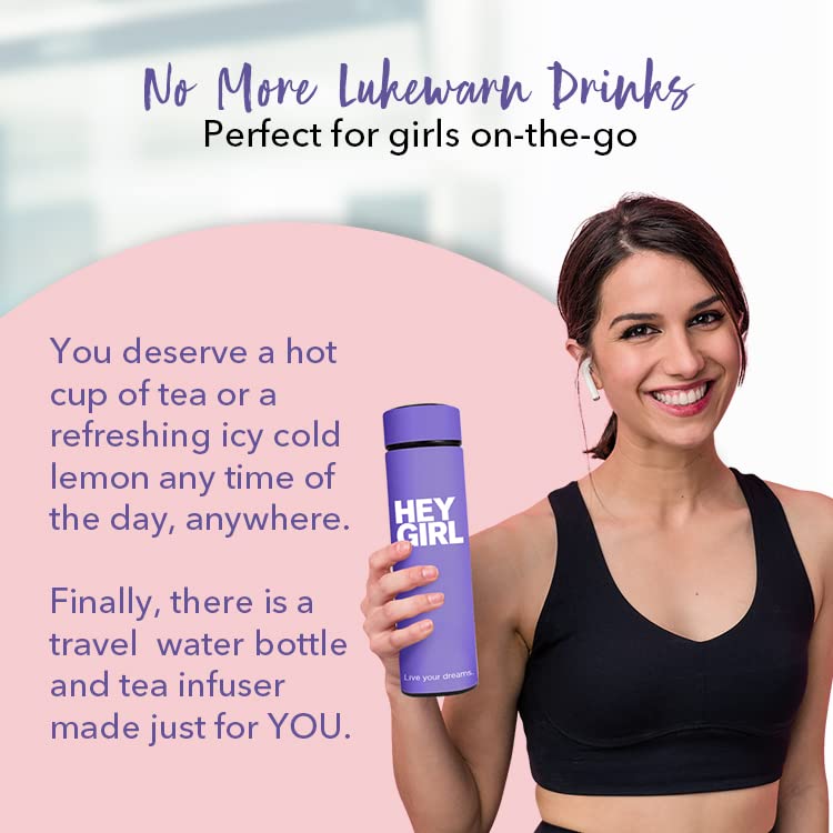 Infuser Bottle No Crystal Insulated Tumbler Tea Bags