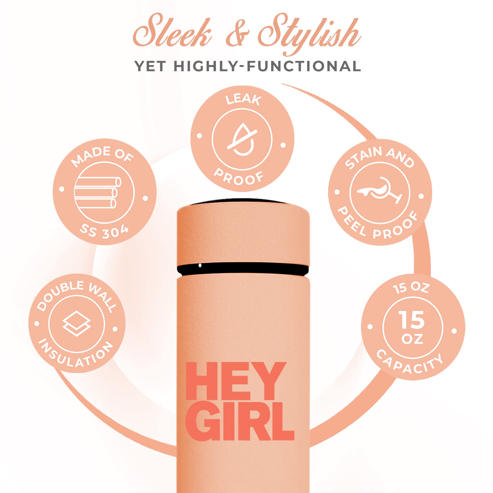 Infuser Bottle No Crystal Insulated Tumbler Tea Bags