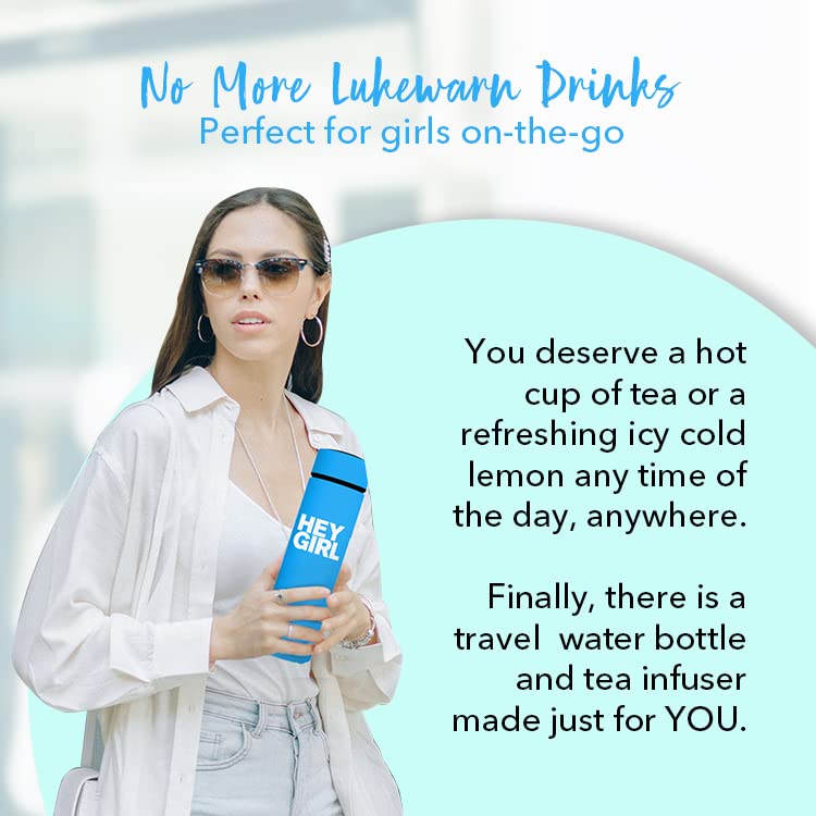 Infuser Bottle No Crystal Insulated Tumbler Tea Bags