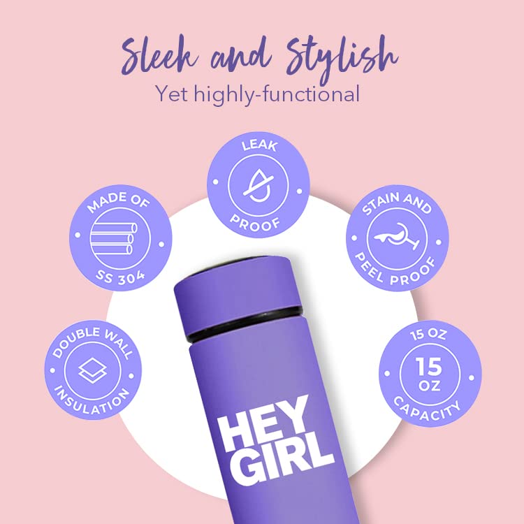 Infuser Bottle No Crystal Insulated Tumbler Tea Bags