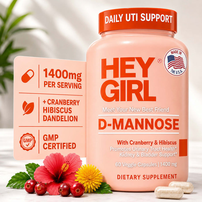D-Mannose – Daily Urinary Tract Support & Bladder Comfort