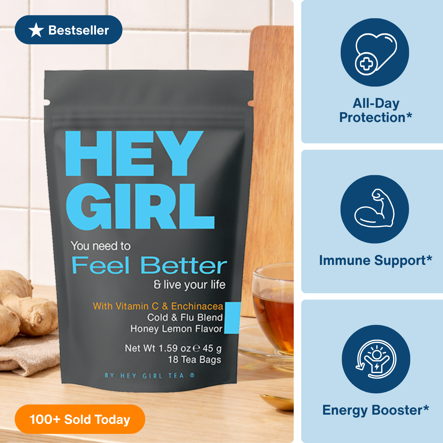 Immunity Boosting Tea for Busy Moms Who Can’t Afford to Get Sick