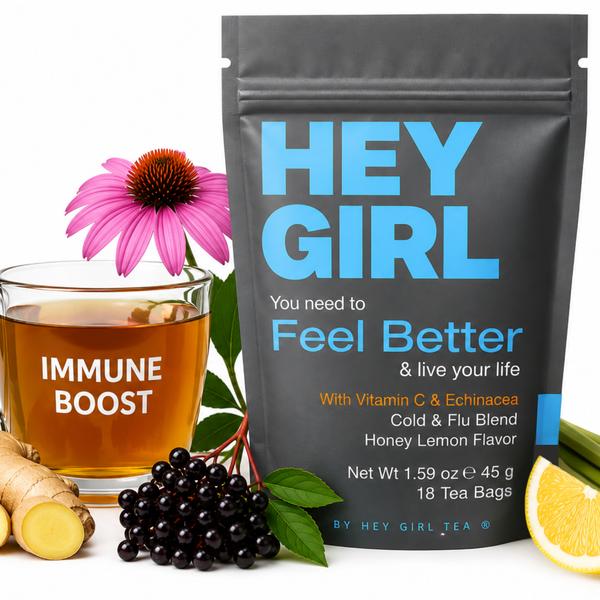 Feel Better Cold and Flu Tea – Hey Girl Tea and Nutrition