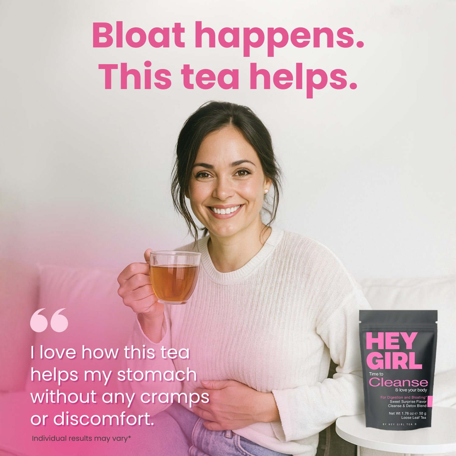 Cleanse Tea – Overnight Bloating Relief & Flat Tummy Support