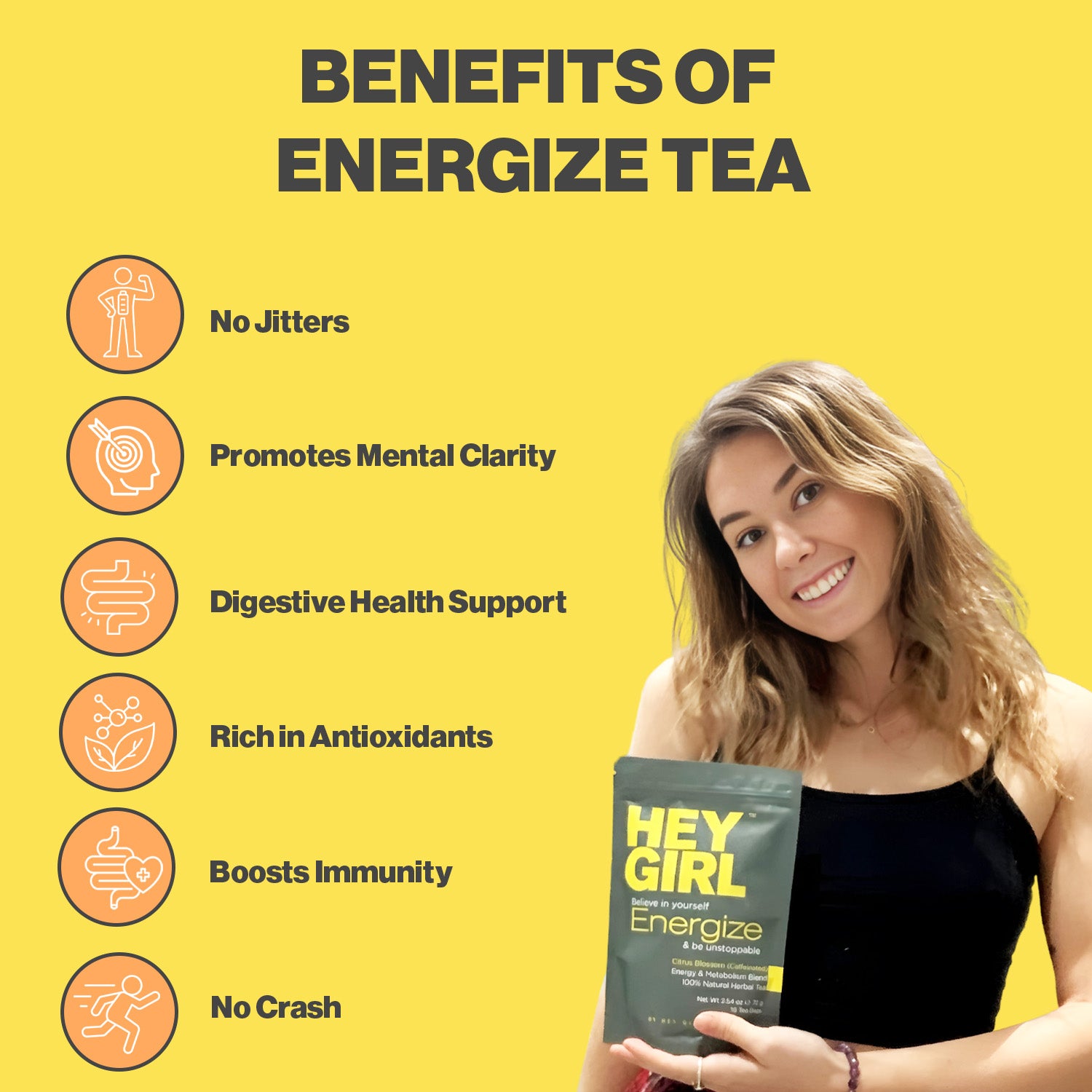 Energize Caffeine Blend - Citrus Blossom