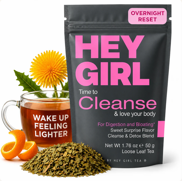 Gentle Cleanse Tea to Feel Lighter and Less Bloated