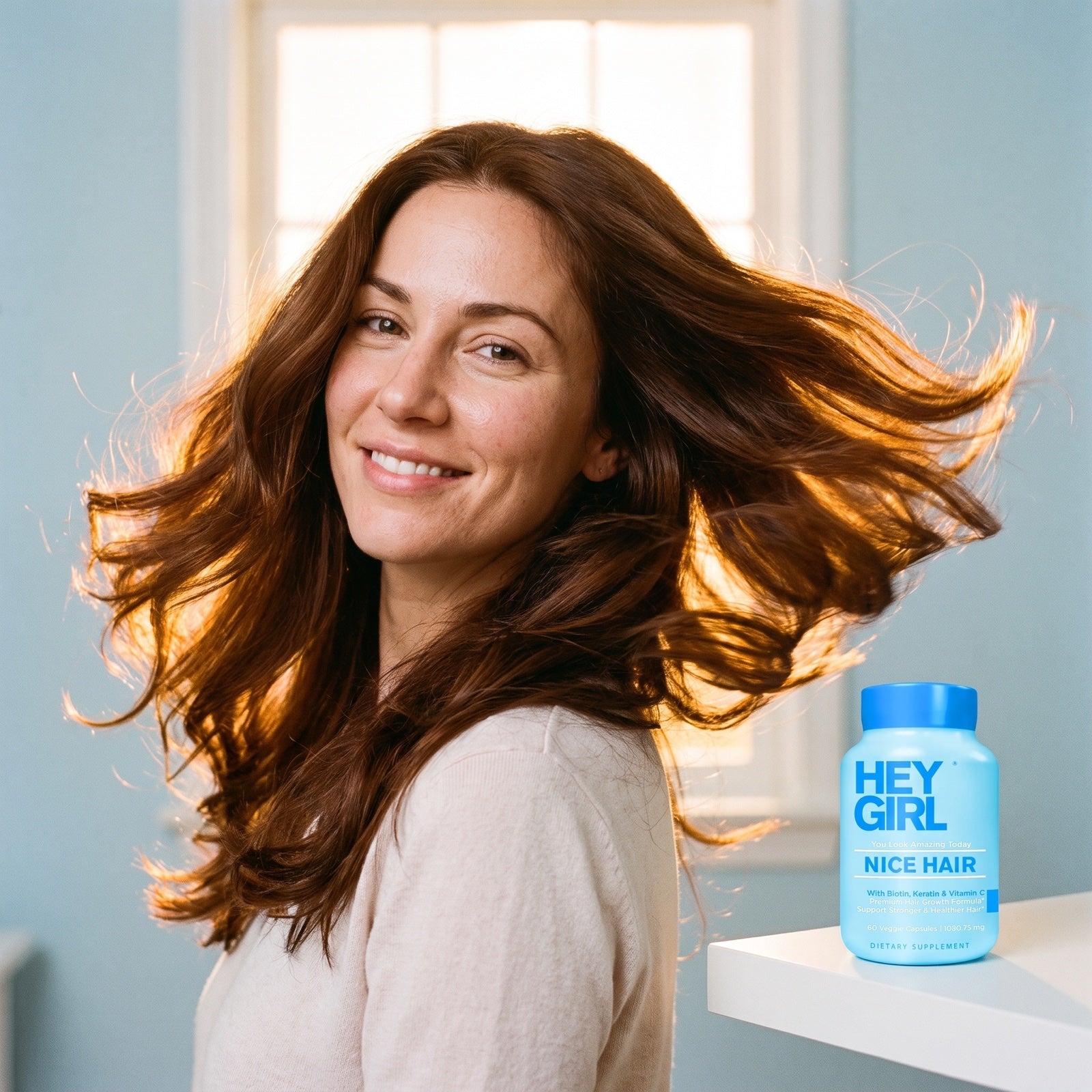 Hey Girl Nice Hair Support