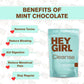 Benefits of Mint Chocolate Tea - Remove Toxins. Reduce Bloating, Aid Digestion, Reduce Menstrual Pain, and Stay Regular